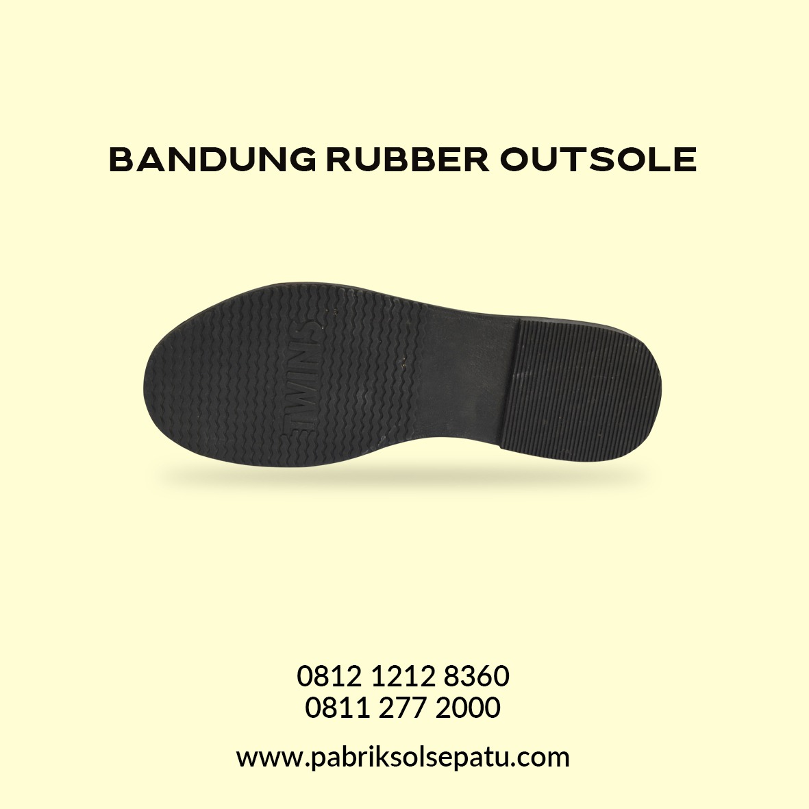 sol sepatu karet 228